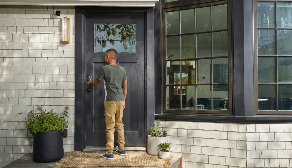 Vivint Smart Lock on home in Cincinnati